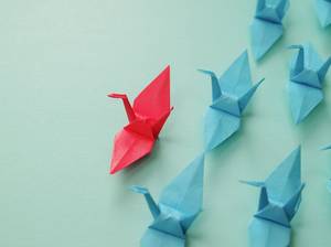 origami-kranich