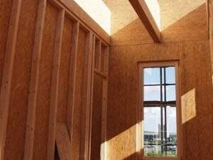 Wandverkleidung mit OSB-Platten