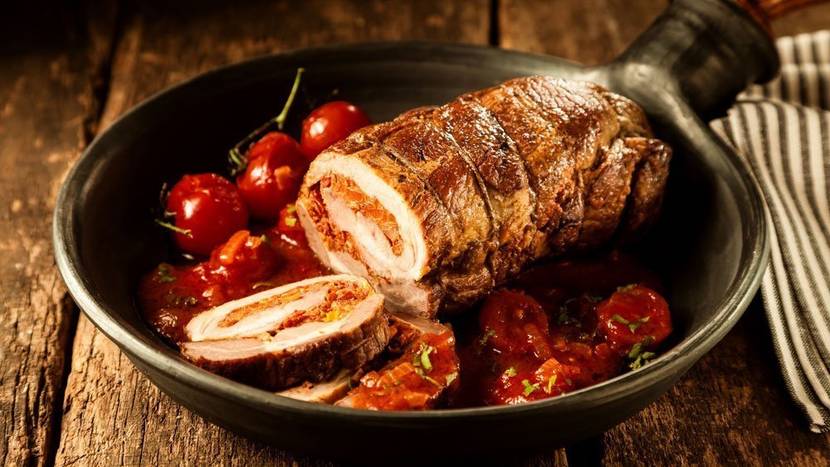 Schweinerollbraten zu Ostern
