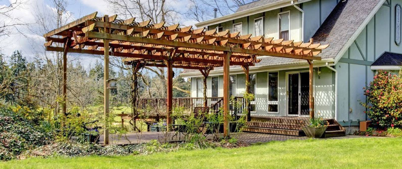Pergola selber bauen So wird Ihr Garten zur Wohlfühloase heimwerker.de
