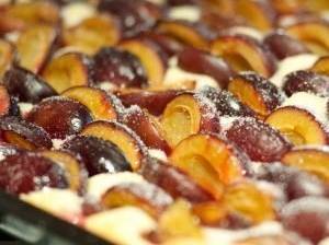 Warmer Zwetschgenkuchen