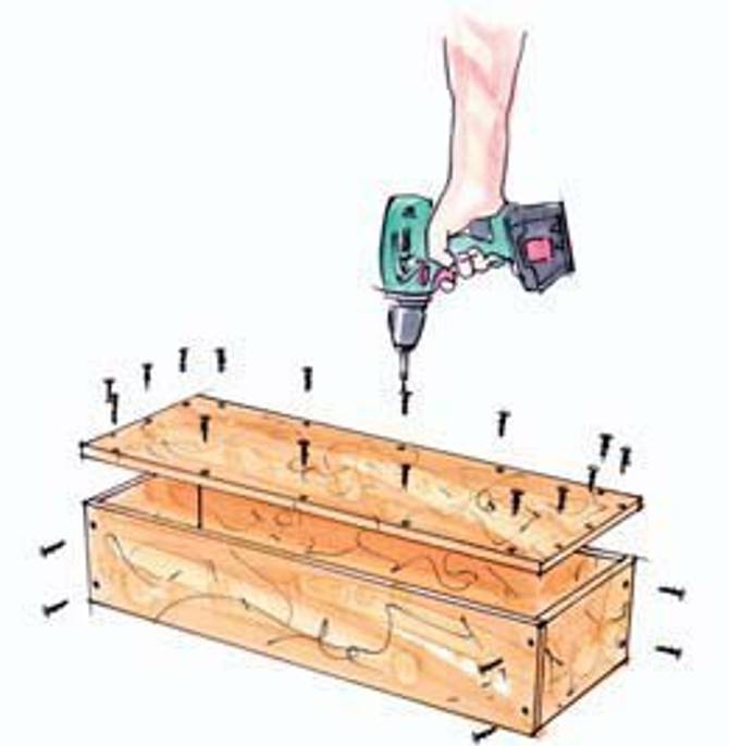 Podest selber bauen Bauanleitung mit Bildern heimwerker.de