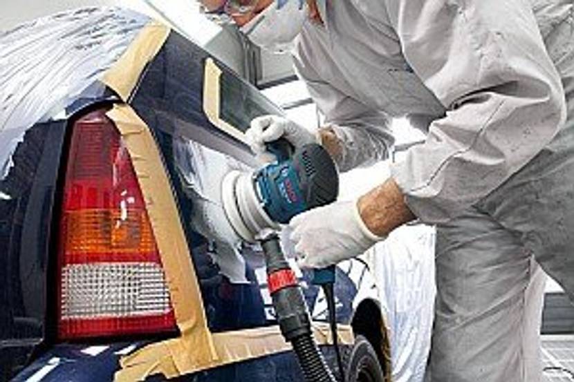 Bosch Exzenterschleifer polieren Auto