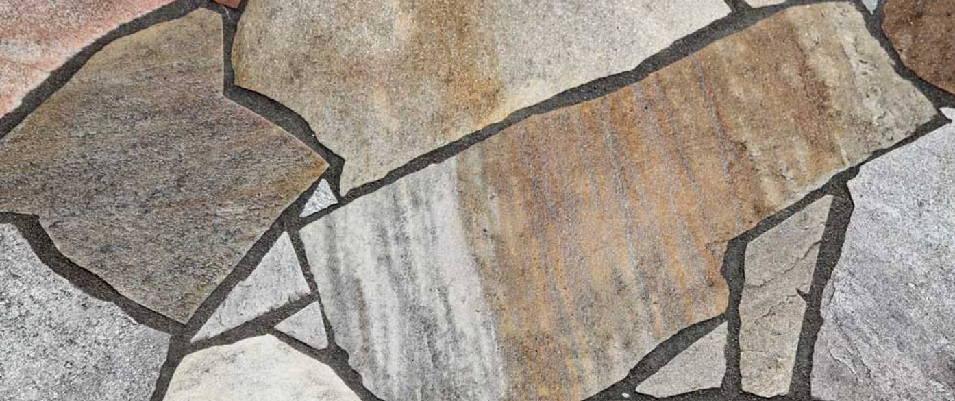 Polygonalplatten verlegen Anleitung heimwerker.de