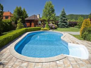 pool im garten