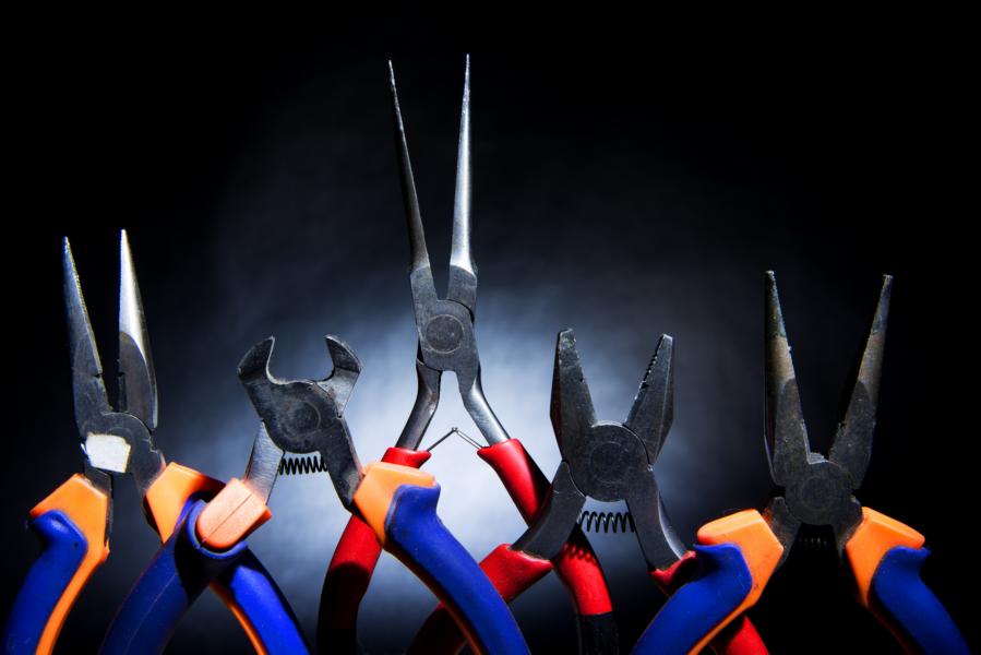 Allied Werkzeuge 3-teiliges Zangen-Set – 25,4 Cm Groove Joint Zange & 6" Lange Nasenzange, Rutschfeste Griffe, Feder-geladen