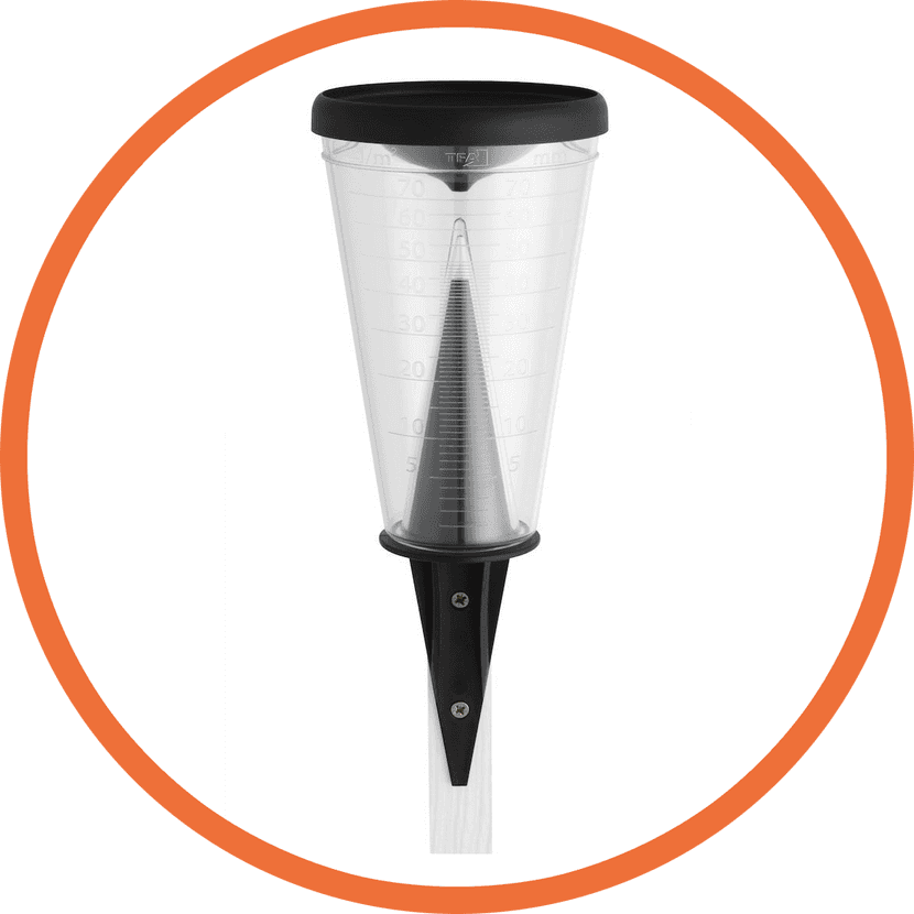 analoger regenmesser