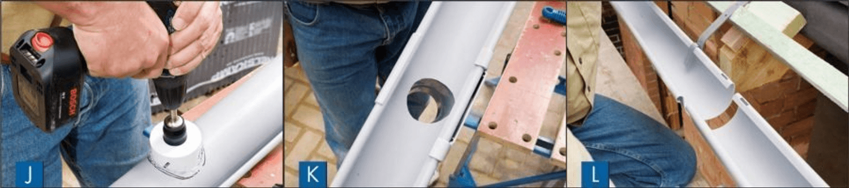 Regenrinne montieren Montageanleitung in 5 einfachen Schritten für DIY
