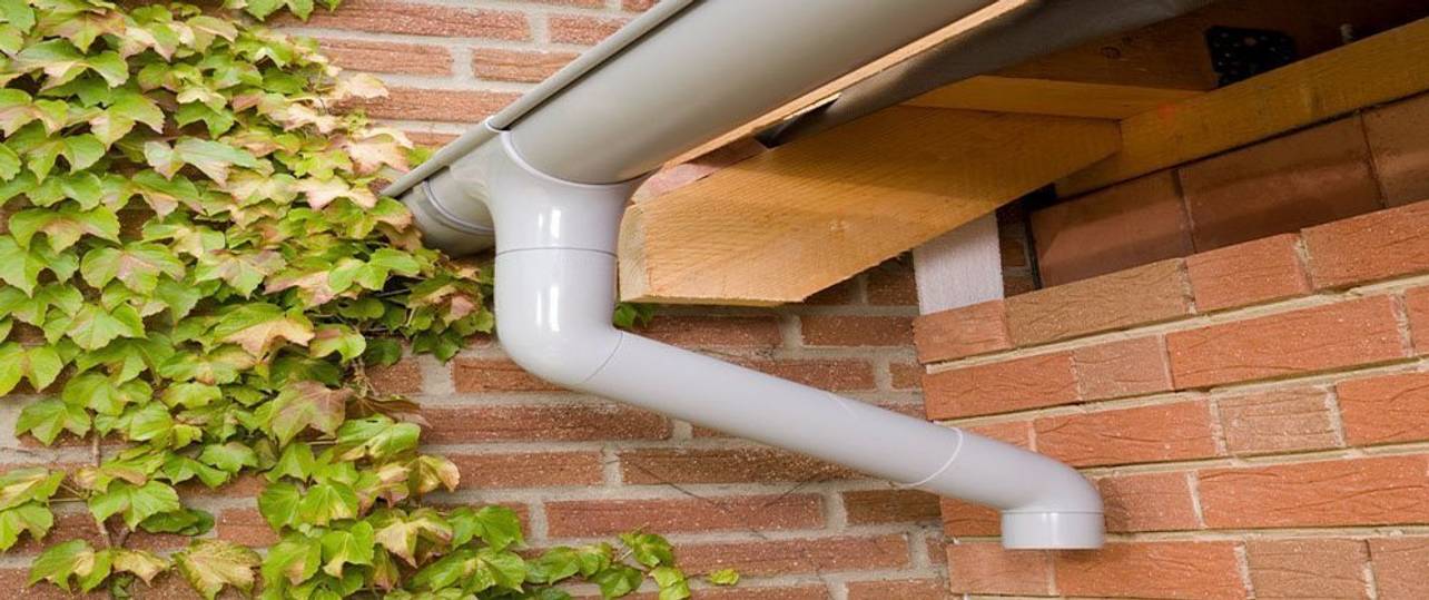Fallrohr für die Regenrinne im neuen Design In 3 Schritten selber