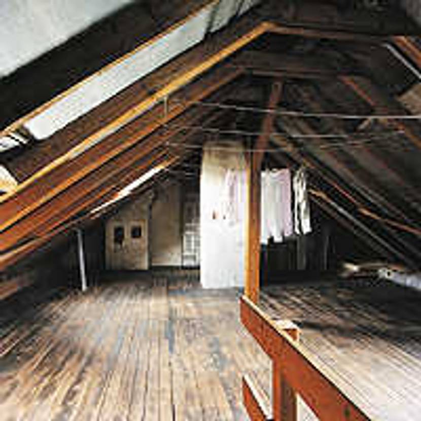 Ausbaureserven im Dachboden