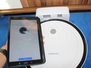 Saugroboter Test Medion MD 18871 Installation