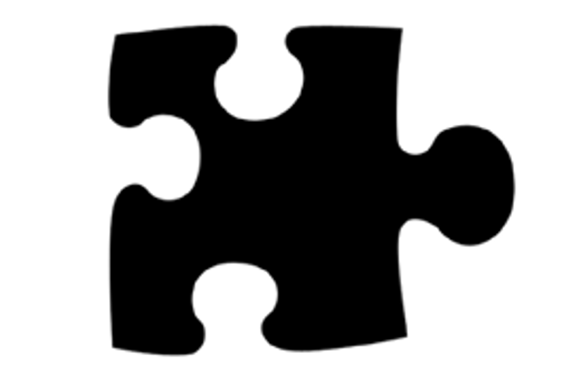 puzzelteil form 1
