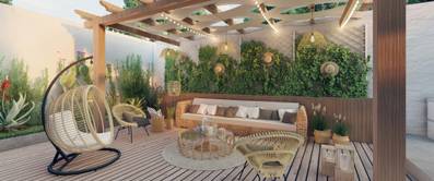 Schattige Terrasse gestalten