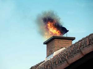 Schornstein sanieren – Rußbrand
