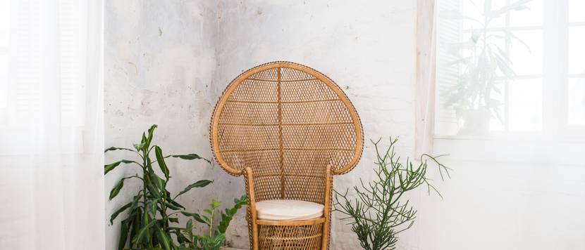 sessel aus rattan