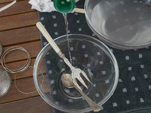 Silber reinigen mit Essig