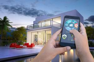 luxurioeses haus mit smart home