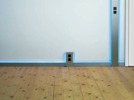 Fußbodenleisten, dekorative Schnittstelle zwischen Wand & Boden