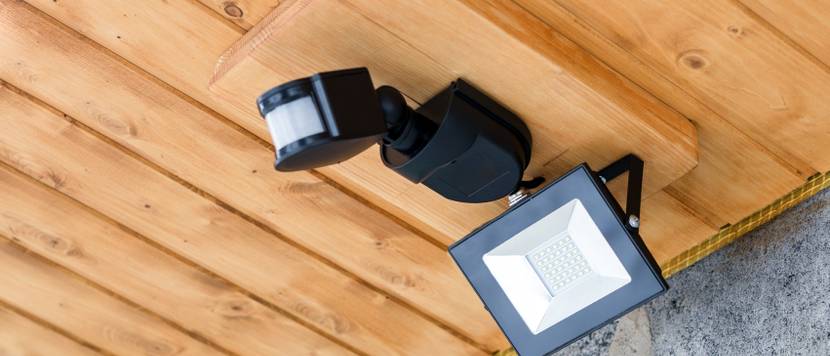 solarleuchte mit bewegungsmelder an der decke