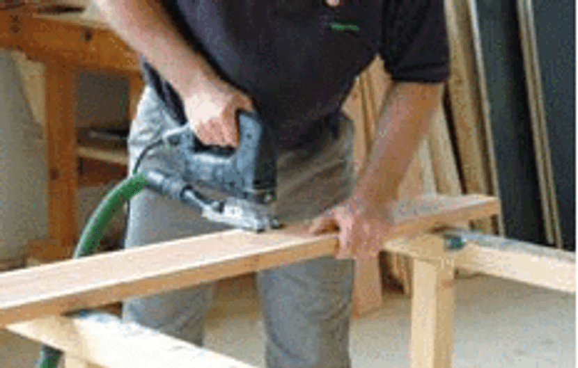 Stichsäge mit Absaugung