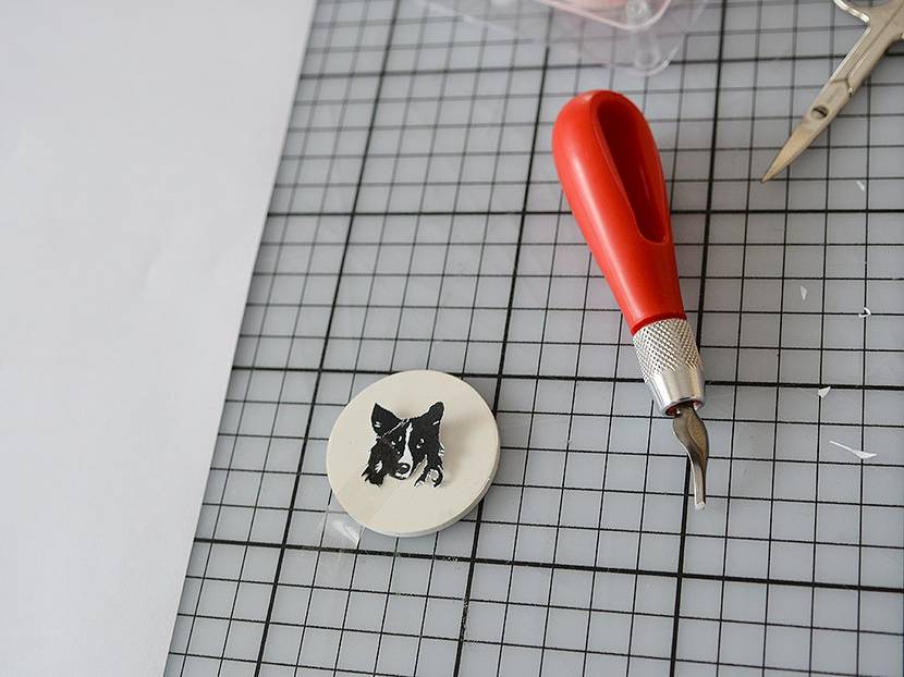 Der Hundekopf ist ein anspruchsvolles Motiv.
