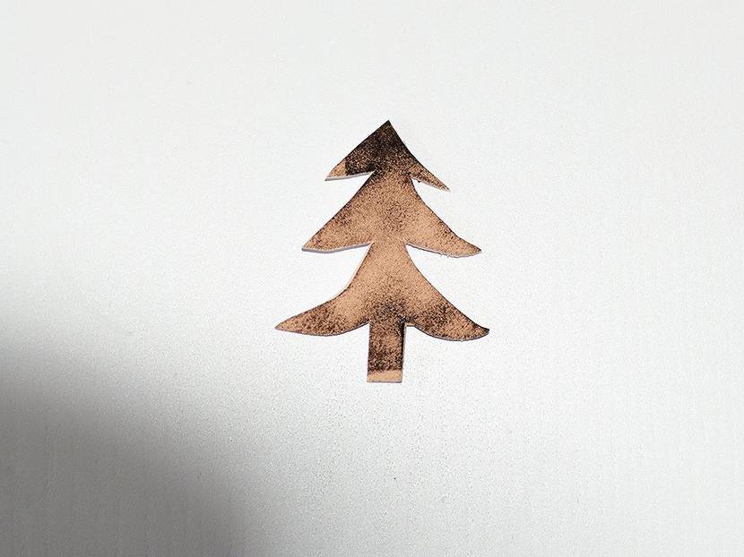 Ein Tannenbaum ist schnell gemacht.