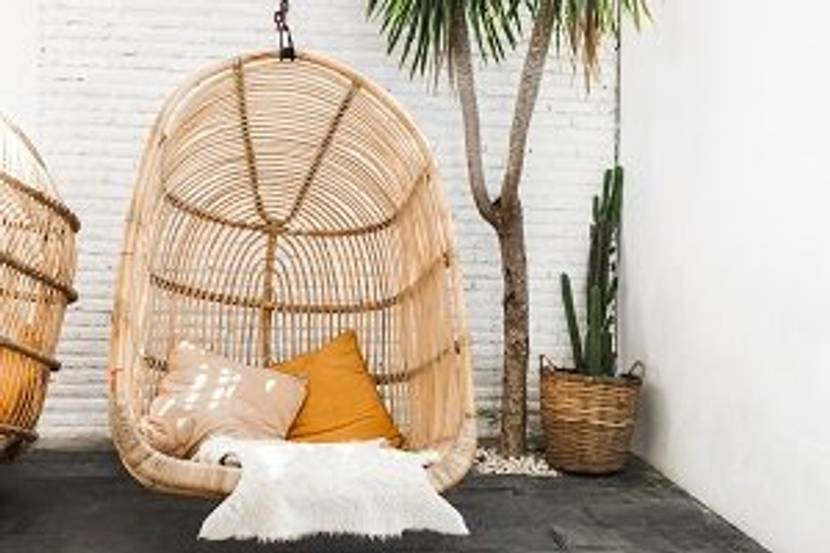 haengesessel aus rattan