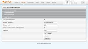 test-smarthome-lupusec-installation-server