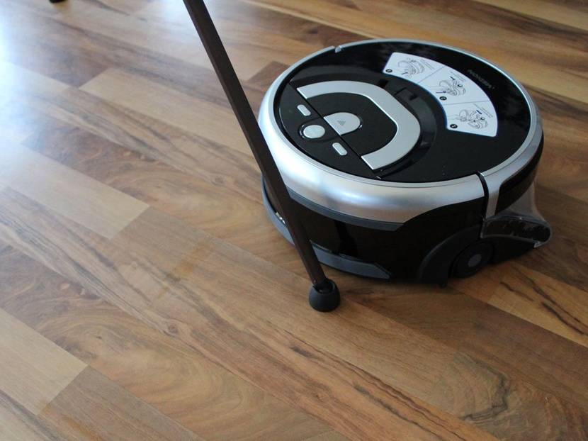 Wischroboter mit Senoren