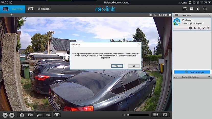 Die PC-Software gefällt sehr gut, die automatische Trennung zur Akku-Kamera lässt sich jedoch nicht deaktivieren.