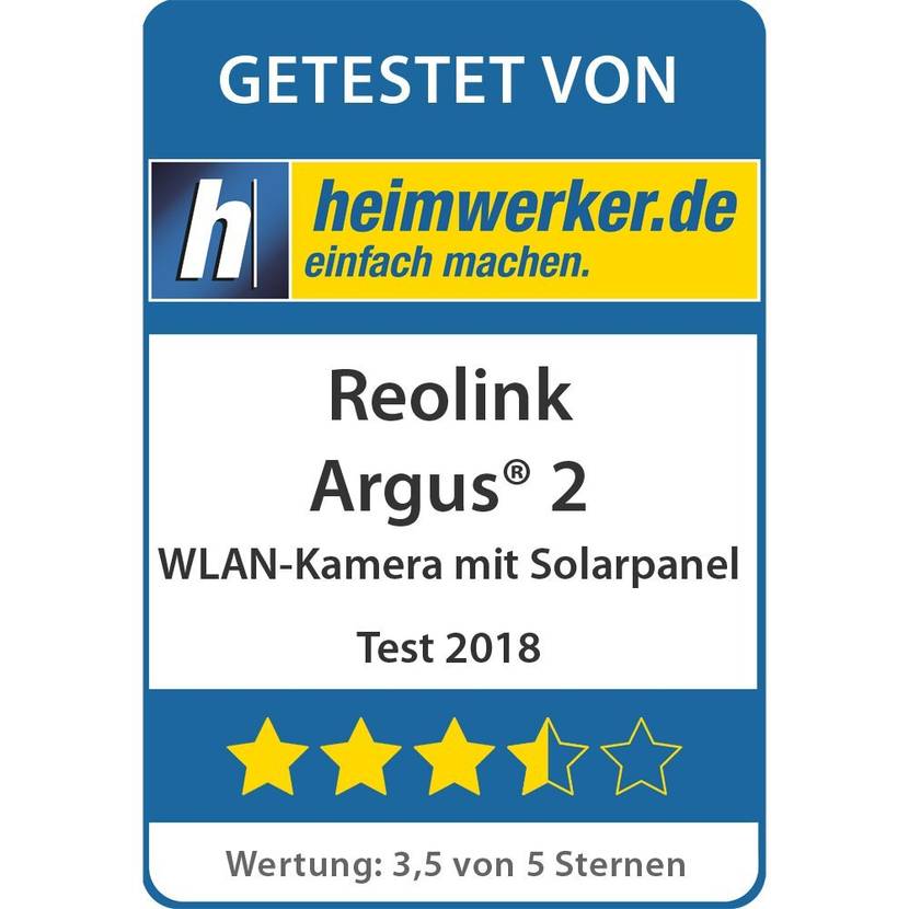 Überwachungskamera outdoor: Reolink Argus 2 im Test