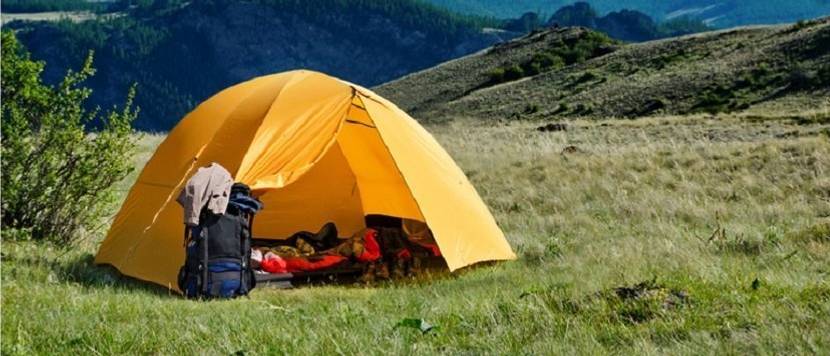 Trekkingtent test