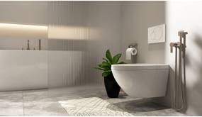 Modernes Badezimmer: Unterputz-Spülkasten fachgerecht einbauen und verkleiden