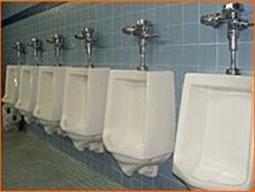 urinal-noch mit Druckspülung