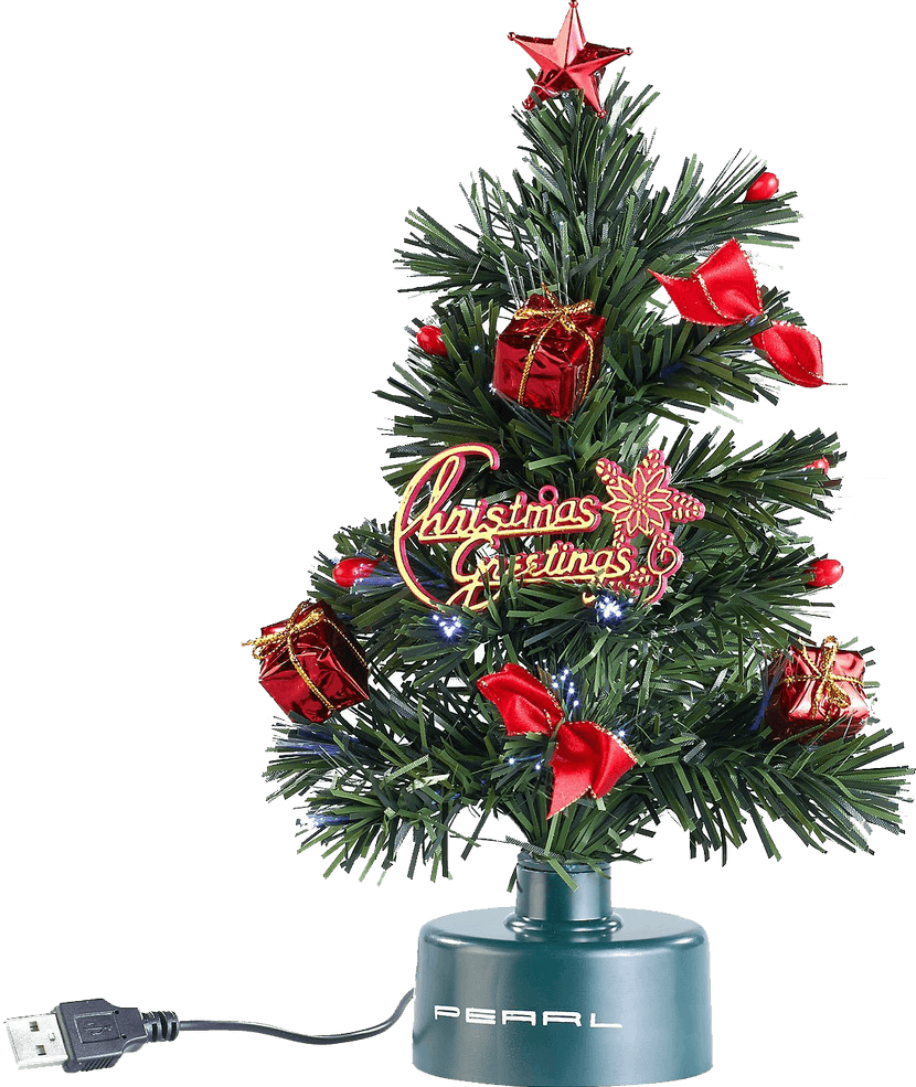 Künstlicher Weihnachtsbaum mit USB