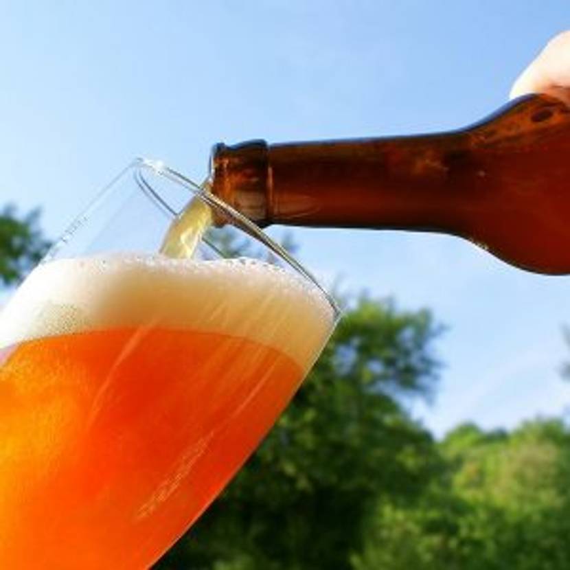 Bier in Glas