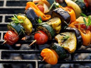 vegetarisch-grillen-gemuesespiess