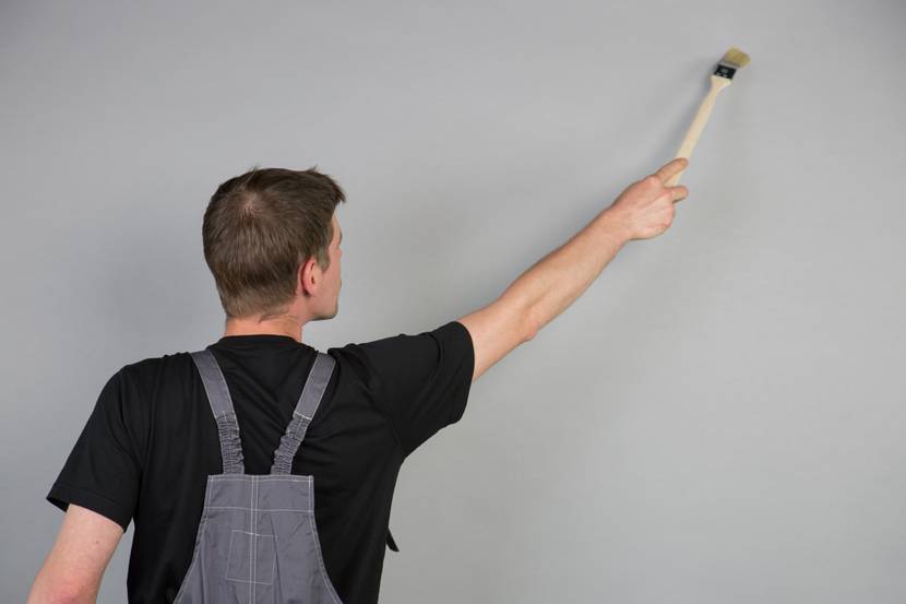 wand mit magnetfarbe streichen