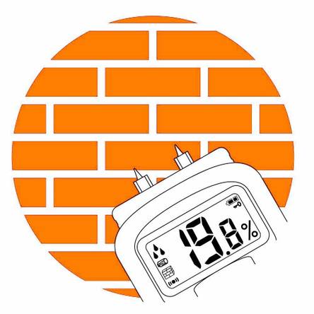 Home Thermometer Hygrometer Wand-Feuchtemessgerät Klare Messuhr