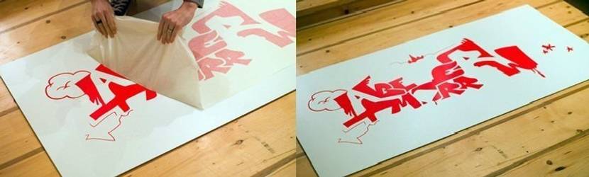 wandsticker-anbringen-schritt-drei