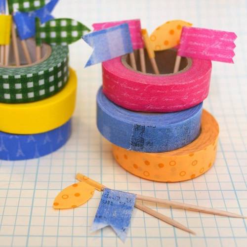 Washi Tape einfache DIY Idee auch für Kinder zum selber machen