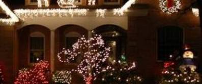 Lichterketten, Weihnachtsbeleuchtung und Außen-Weihnachtsdekoration