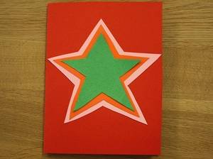 weihnachtskarten-basteln-stern-schritt-zwei