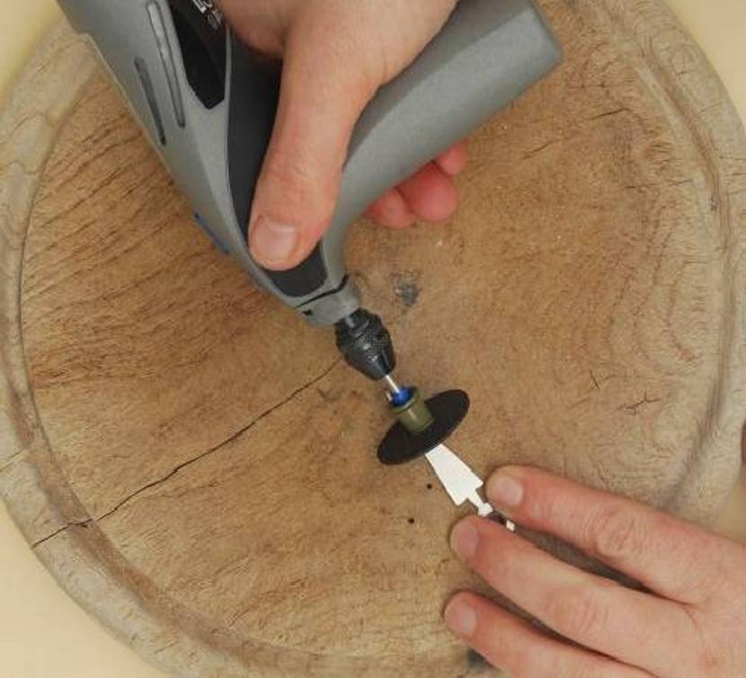 Zeiger vom Uhrwerk kürzen
