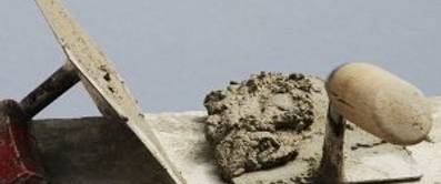 Zement-Mörtel verarbeiten
