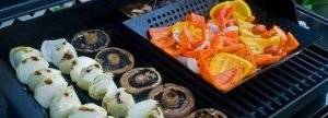 zucchini-als gegrilltes Gemüse schmackhaft
